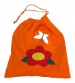 Pytl�k oran�ov� 32 x 35cm - Kv�tinka 2
