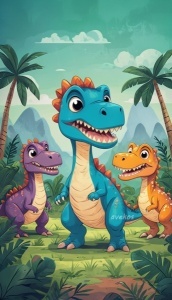 Panel 8 x 14 cm - DINO 26