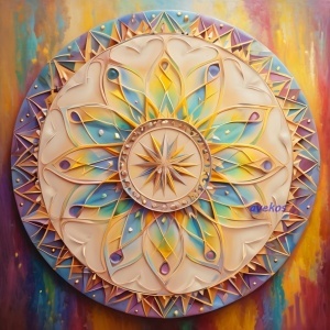 Panel 14 x 14 cm - MAN 09