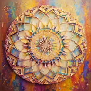 Panel 14 x 14 cm - MAN 06