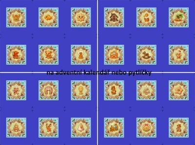 Sada panelů na výrobu adventního kalendáře 5