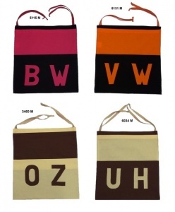 Školní kapsář s monogramem pro prvňáčky