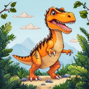 Panel 14 x 14 cm - DINO 14