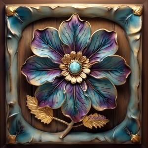 Panel 9 x 9 cm - KV36