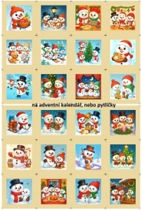 Sada panelů na výrobu adventního kalendáře 15