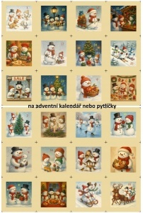 Sada panelů na výrobu adventního kalendáře 11