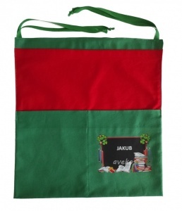 Kapsář do školy s monogramem