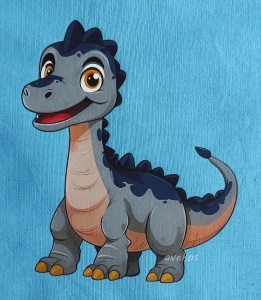 Panel 12 x 14 cm - DINO 08