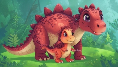 Panel 14 x 8 cm - DINO 21