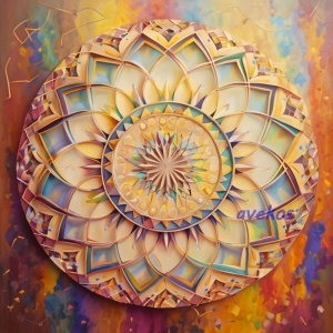 Panel 9 x 9 cm - MAN 06