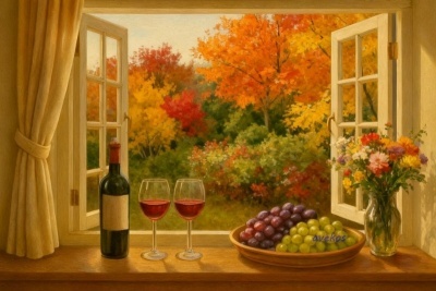 Panel 14 x 9 cm - VINO13