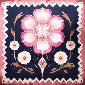 Panel 9 x 9 cm - KV44