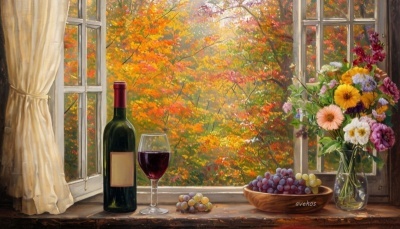 Panel 21 x 12 cm - VINO14