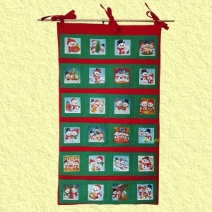 Adventní kalendář - Sněhuláci 1