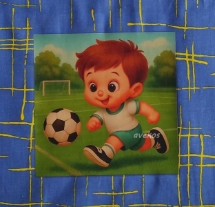 Pytel 40 x 40 cm - Fotbal