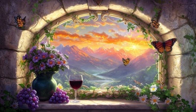 Panel 21 x 12 cm - KRA32