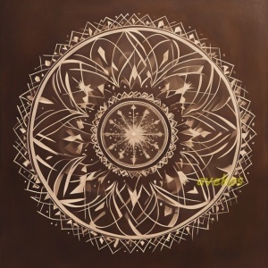 Panel 9 x 9 cm - MAN 03