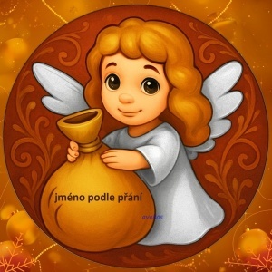 Panel 14 x 14 cm - VAN 26 se jménem