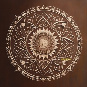 Panel 14 x 14 cm - MAN 05