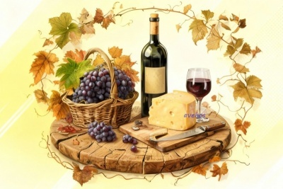 Panel 14 x 9 cm - VINO36