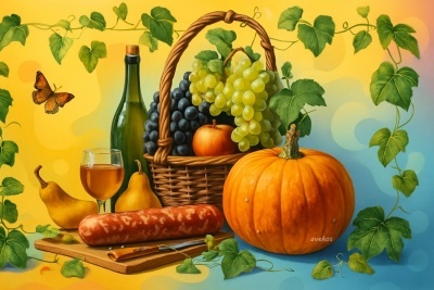 Panel 21 x 14 cm - VINO26