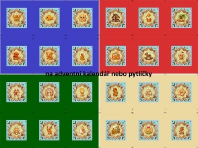 Sada panelů na výrobu adventního kalendáře 9