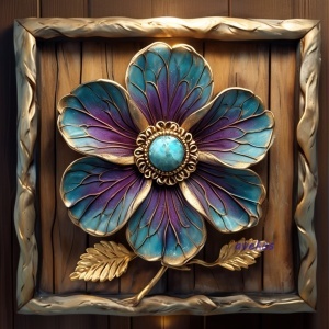 Panel 9 x 9 cm - KV34