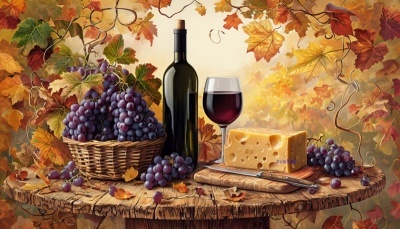 Panel 21 x 12 cm - VINO30