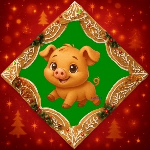 Panel 14 x 14 cm - KAL 05