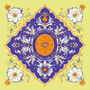 Panel 14 x14 cm - ORN11