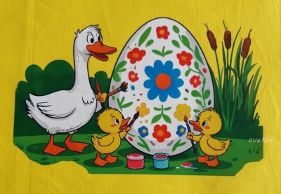 Bavlněný panel o rozměrech 18 x 12 cm VEL. 17