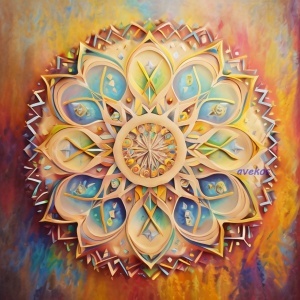 Panel 14 x 14 cm - MAN 08