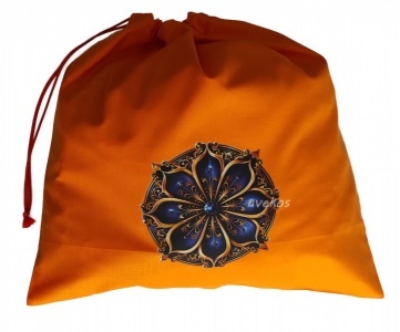 Pytlík 36 x 40 cm - Mandala modrá