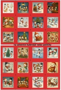 Sada panelů na výrobu adventního kalendáře 10
