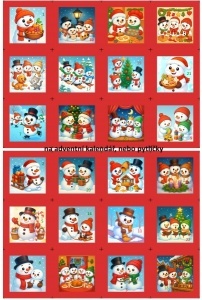 Sada panelů na výrobu adventního kalendáře 14